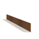 BORDURE SIMPLE - Épaisseur 2 mm - Longueur 235 cm